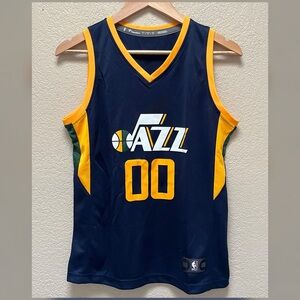 Utah Jazz Jordan Clarkson Fanatics Basketball Youth Boy Jersey -Size Large